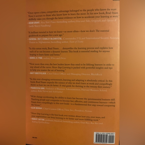 Never Stop Learning: Stay Relevant, Reinvent Yourself, and Thrive Book - Picture 5 of 7